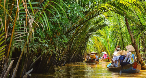 boat tours on the Mekong River